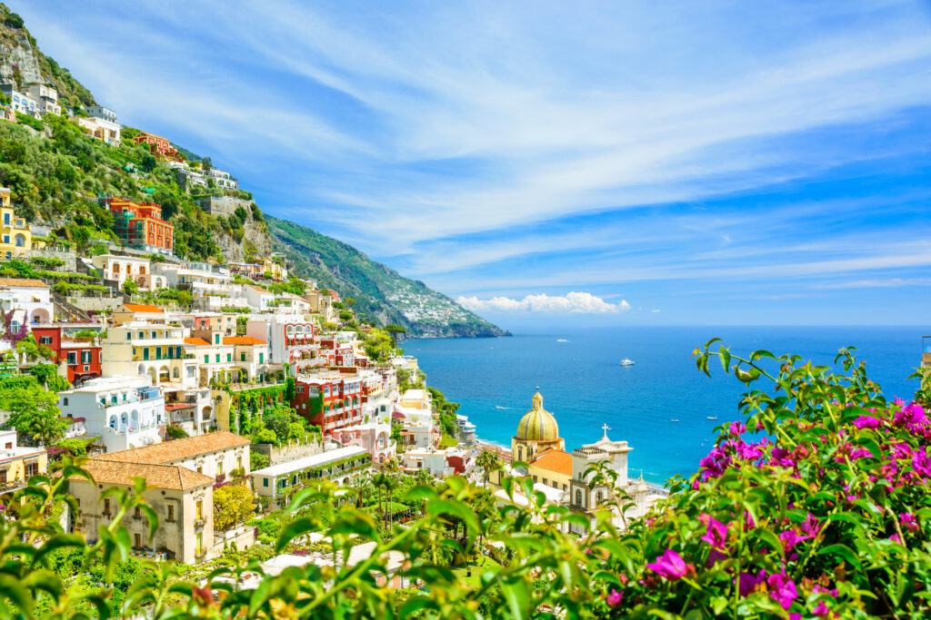 svatba v Itálii Amalfi v Positanu
