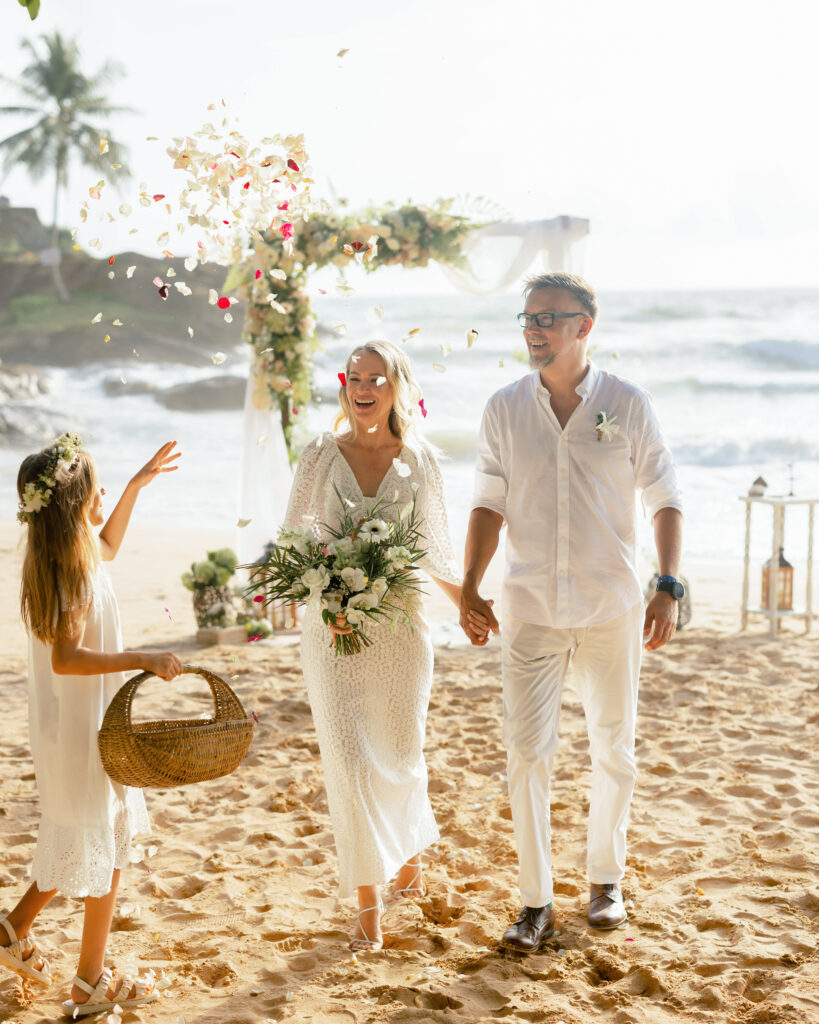 svatba na Srí Lance