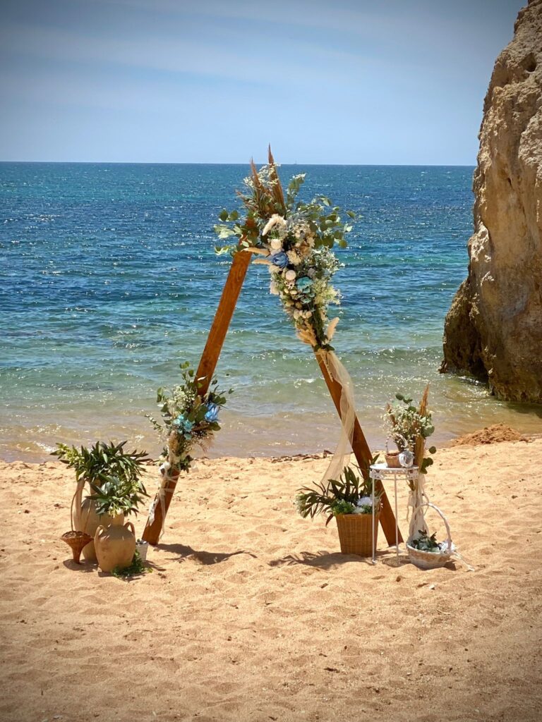 svatba v Portugalsku v Algarve