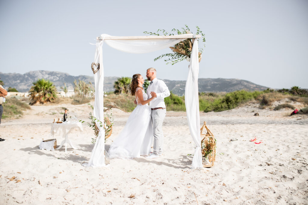 svatba v Řecku na Kosu