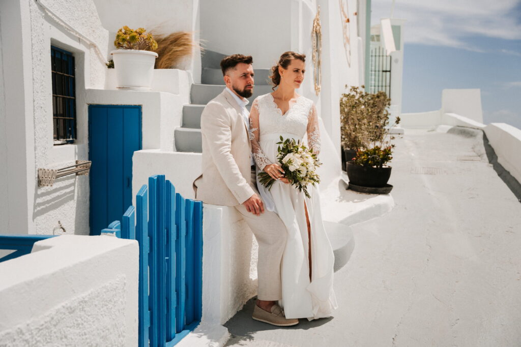 svatba v Řecku na Santorini