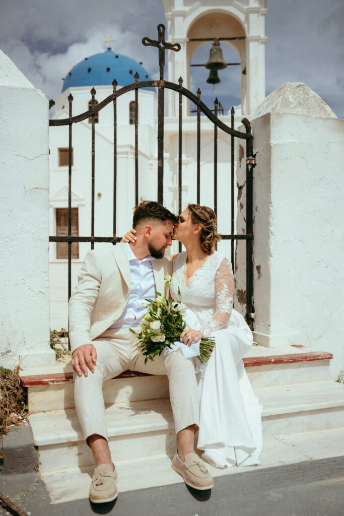 svatba v Řecku na Santorini
