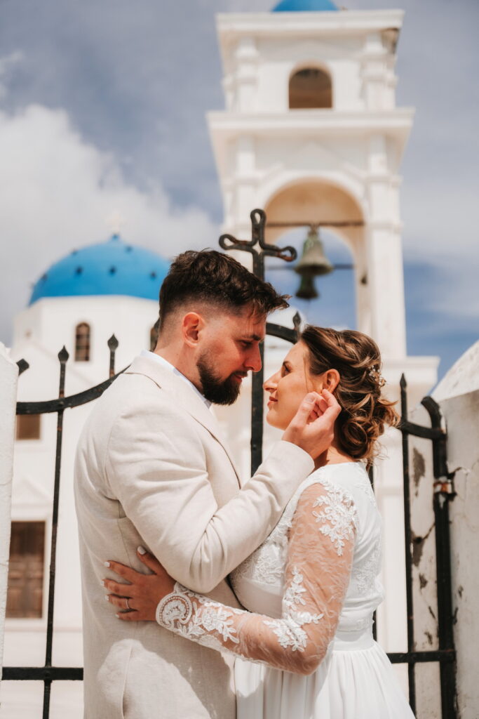 svatba v Řecku na Santorini