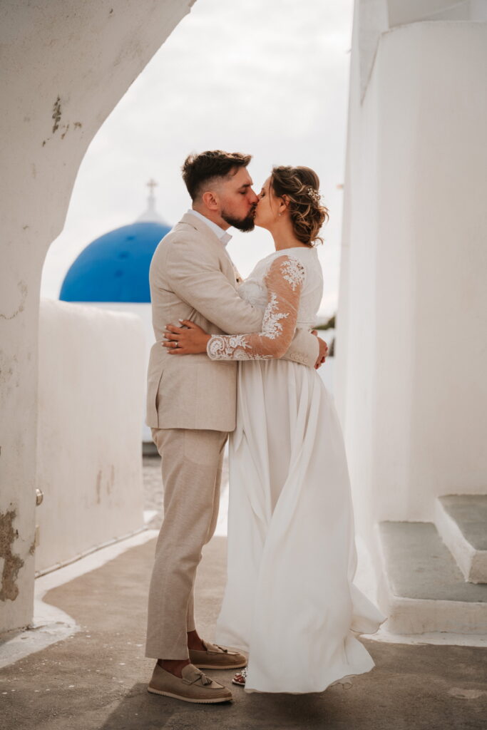 svatba v Řecku na Santorini