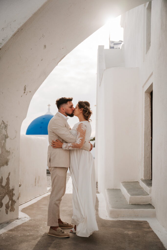 svatba v Řecku na Santorini