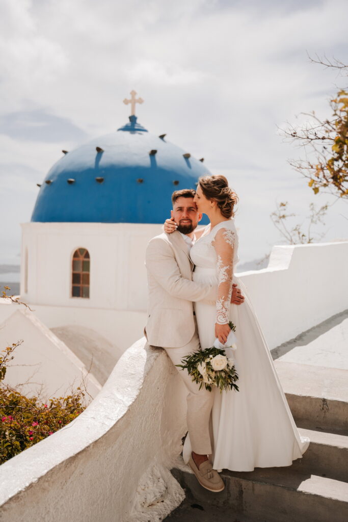 svatba v Řecku na Santorini