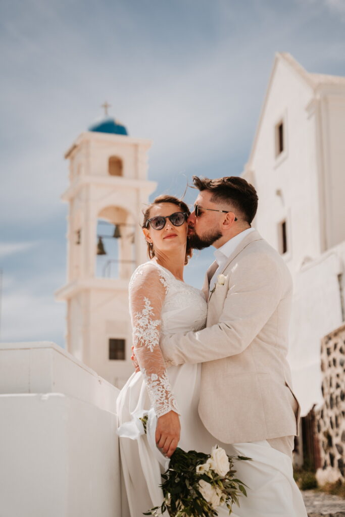 svatba v Řecku na Santorini