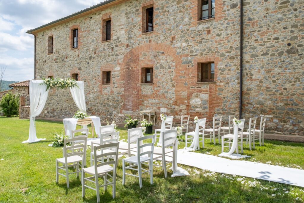 Svatba v Itálii v Toskánsku