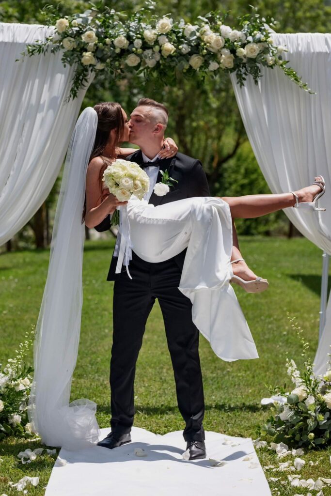 Svatba v Itálii v Toskánsku