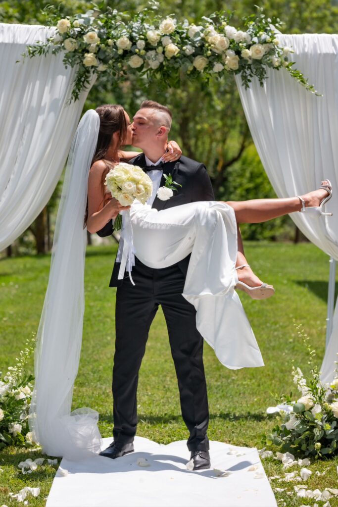 Svatba v Itálii v Toskánsku