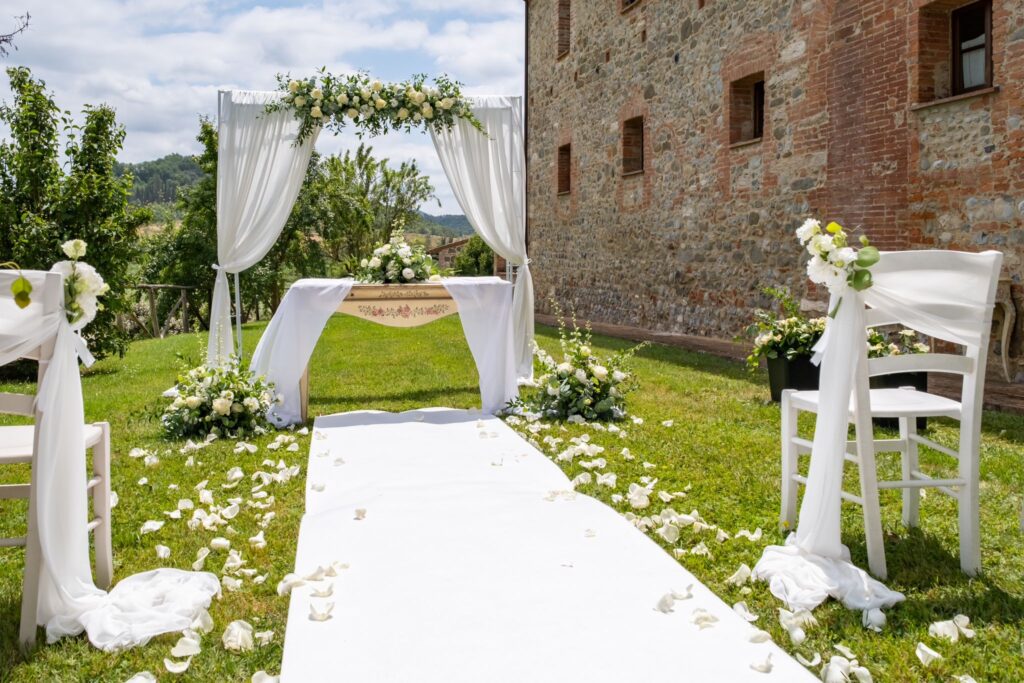 Svatba v Itálii v Toskánsku
