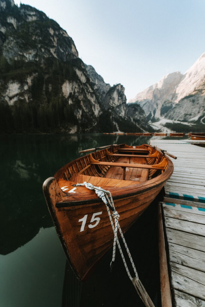 Svatba v Itálii u Lago di Braies