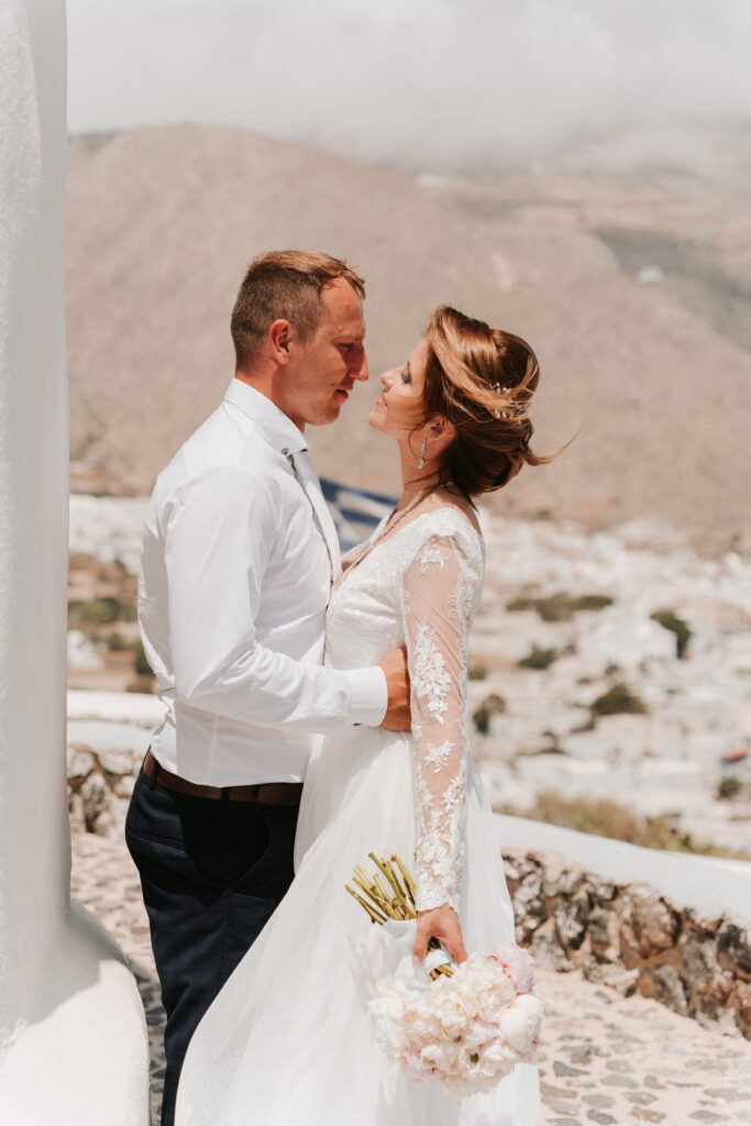 Svatba v Řecku na Santorini