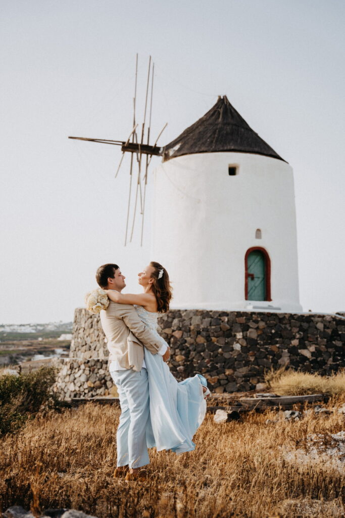 Svatba v Řecku na Santorini