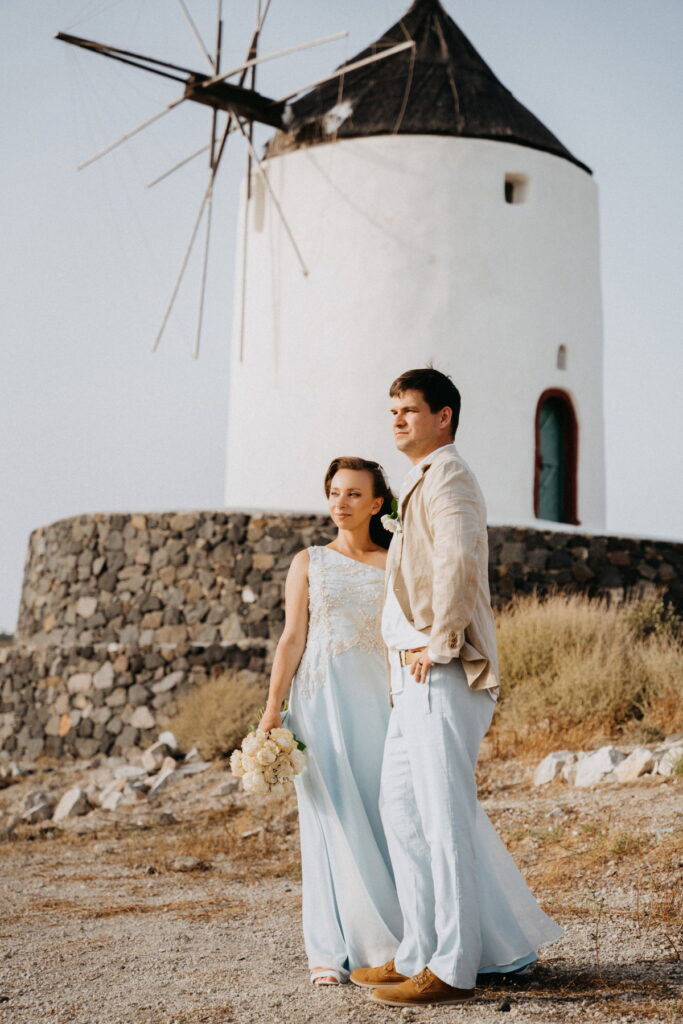 Svatba v Řecku na Santorini