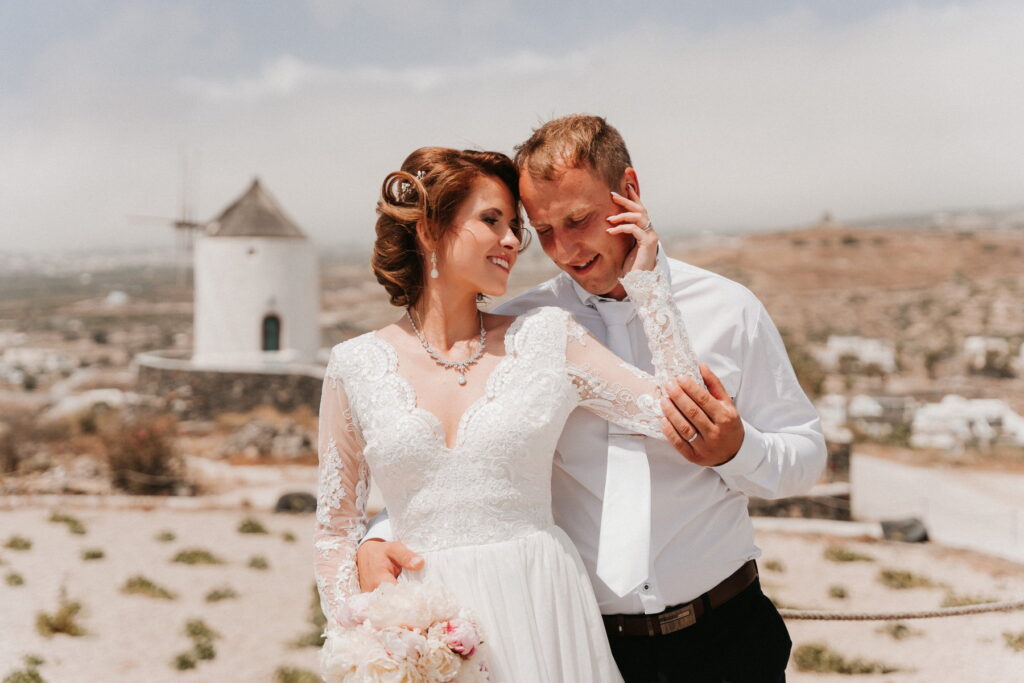 Svatba v Řecku na Santorini