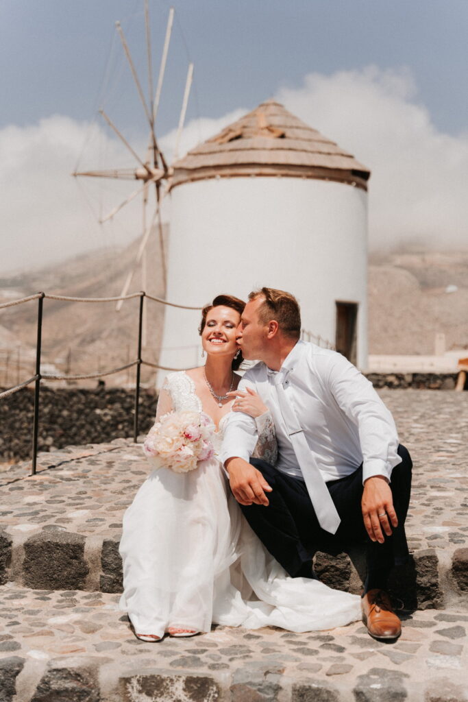 Svatba v Řecku na Santorini