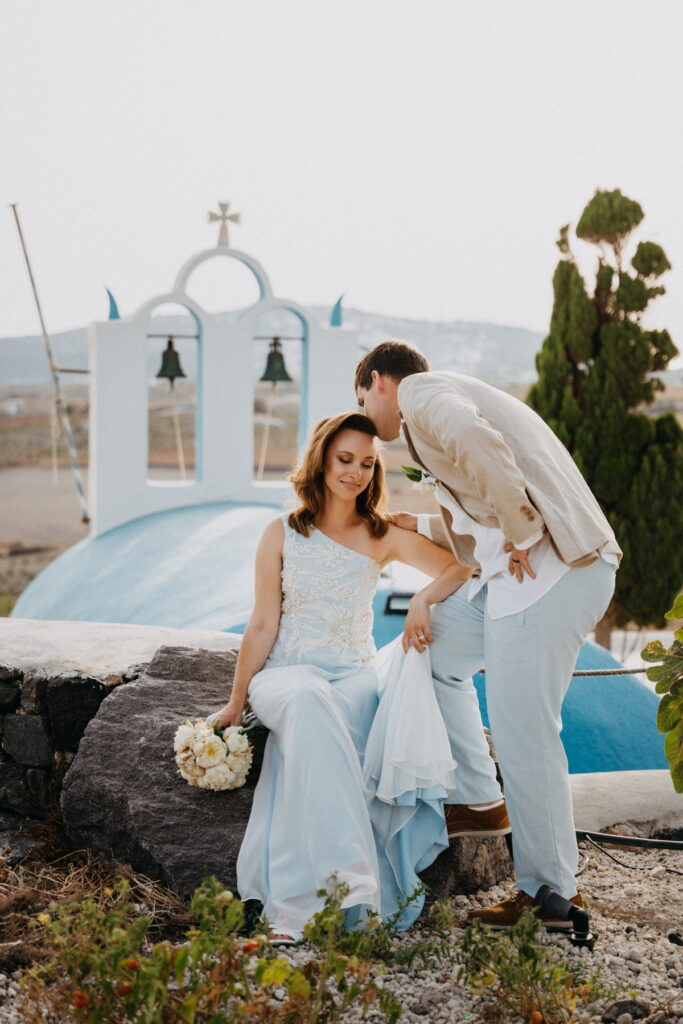Svatba v Řecku na Santorini