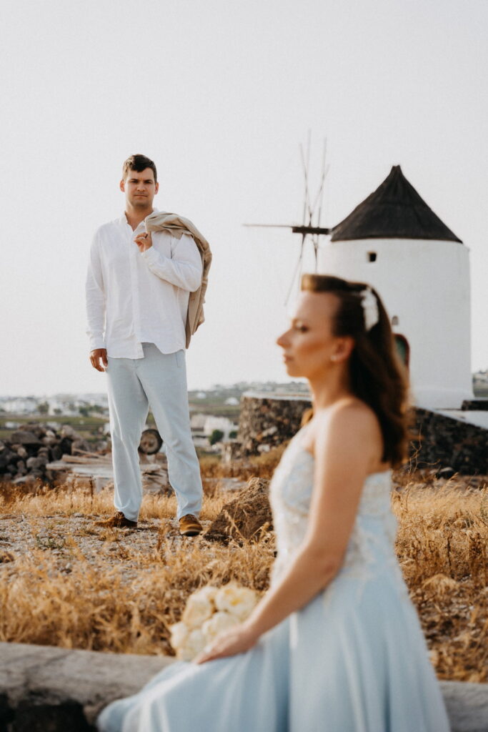 Svatba v Řecku na Santorini