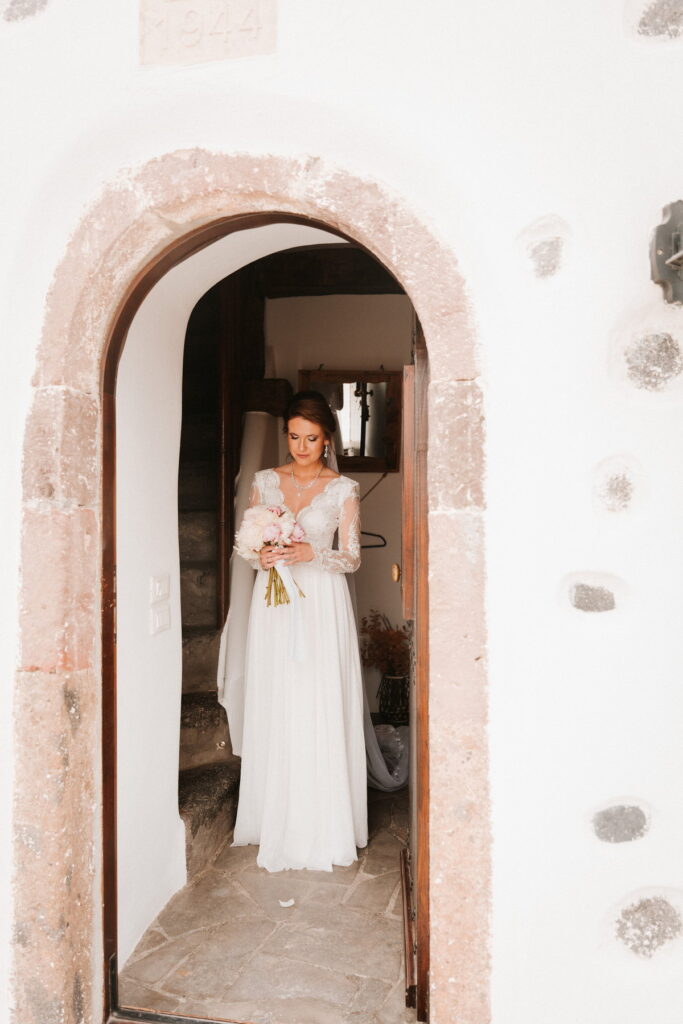 Svatba v Řecku na Santorini