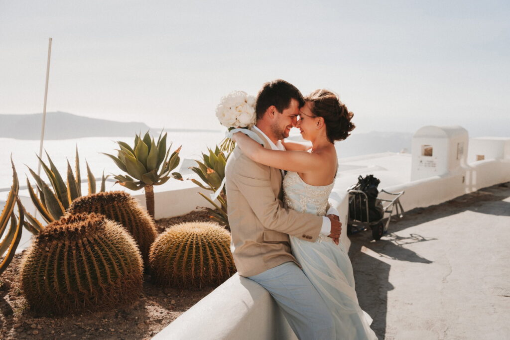 Svatba v Řecku na Santorini