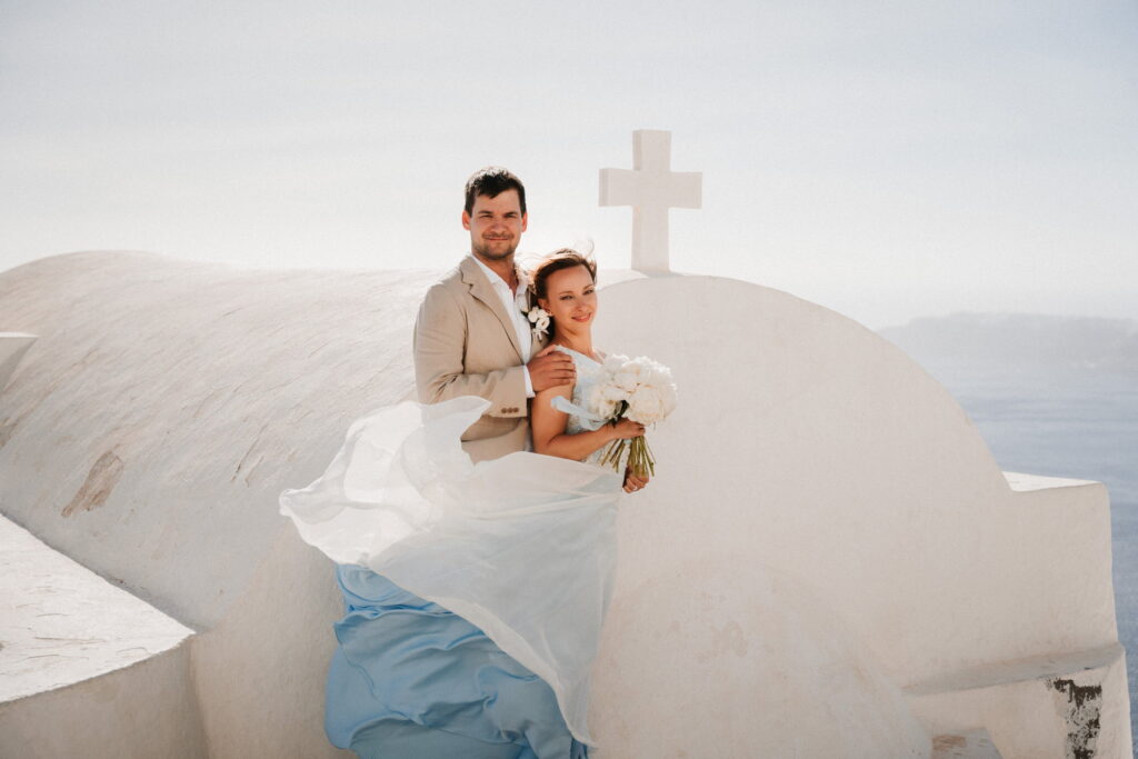 Svatba v Řecku na Santorini