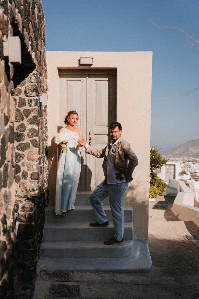 Svatba v Řecku na Santorini