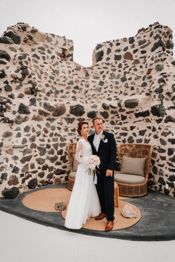 Svatba v Řecku na Santorini