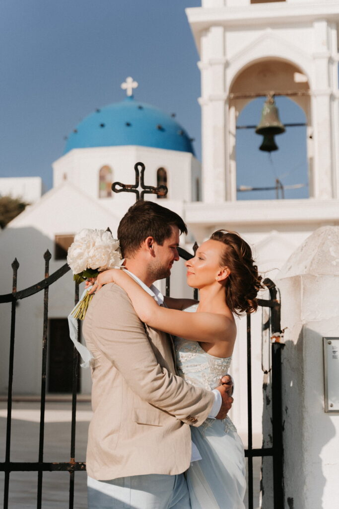 Svatba v Řecku na Santorini