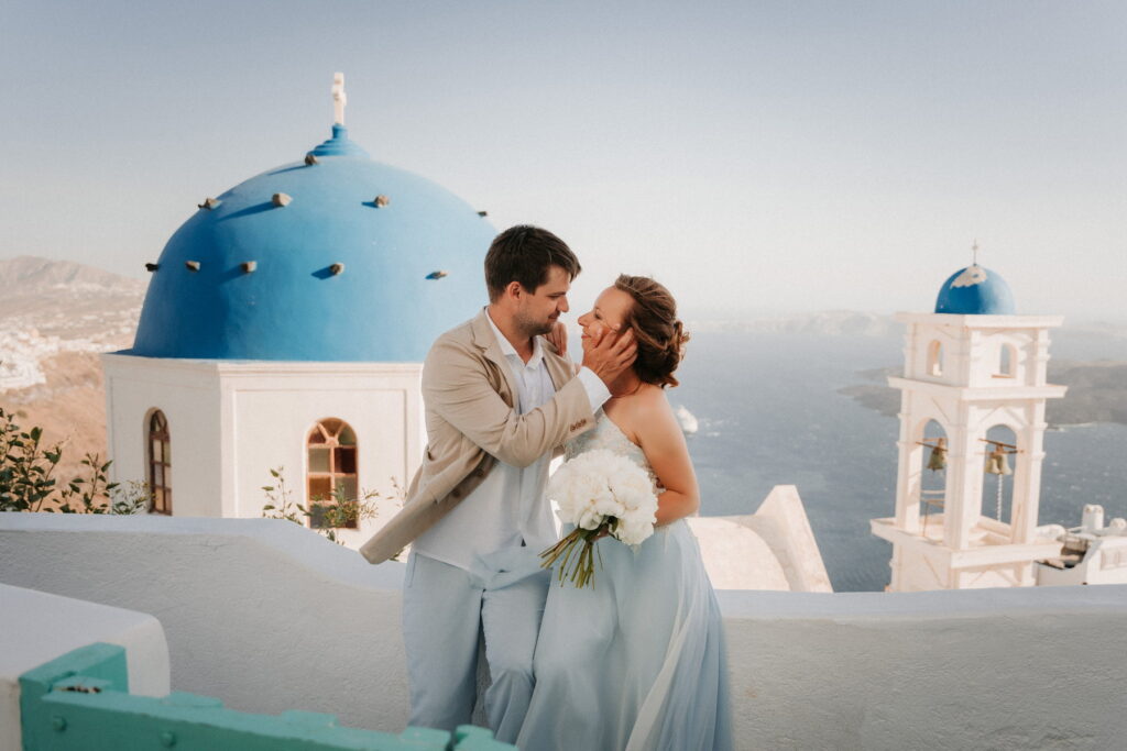 Svatba v Řecku na Santorini