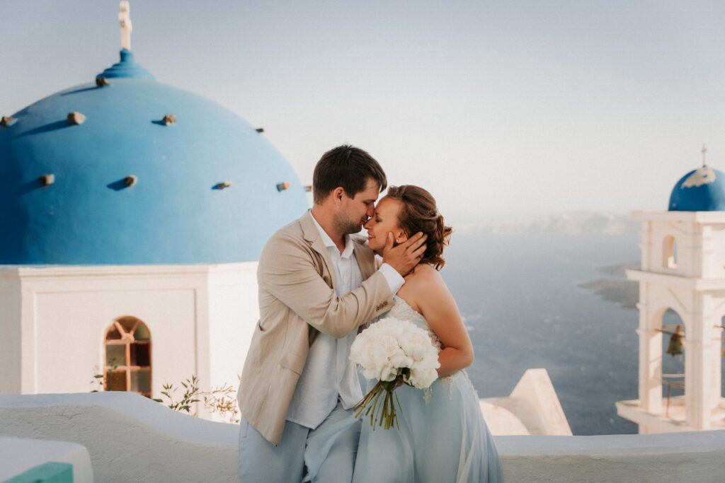 Svatba v Řecku na Santorini