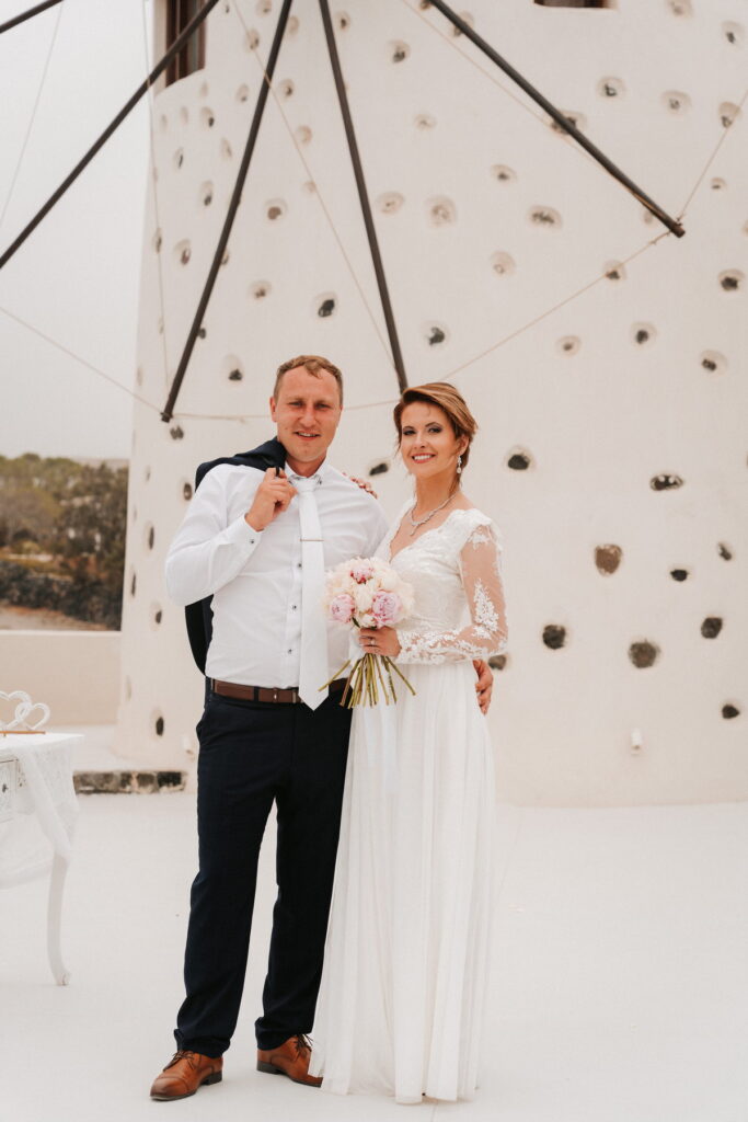 Svatba v Řecku na Santorini