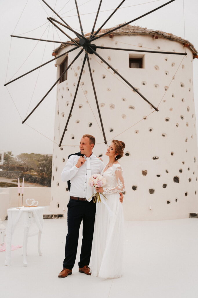 Svatba v Řecku na Santorini