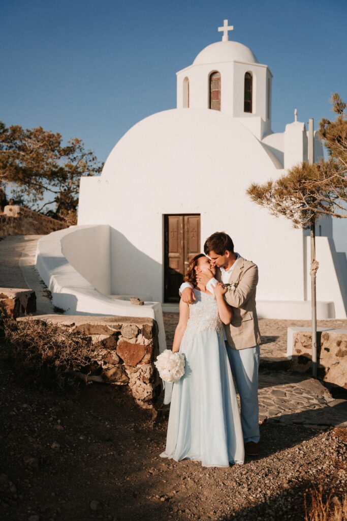 Svatba v Řecku na Santorini