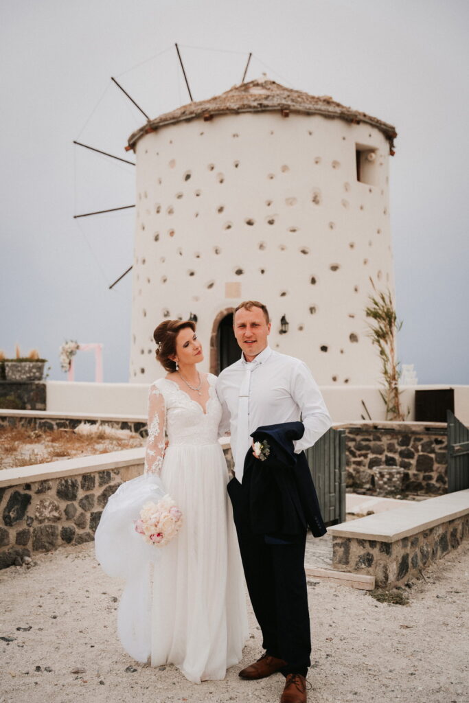 Svatba v Řecku na Santorini