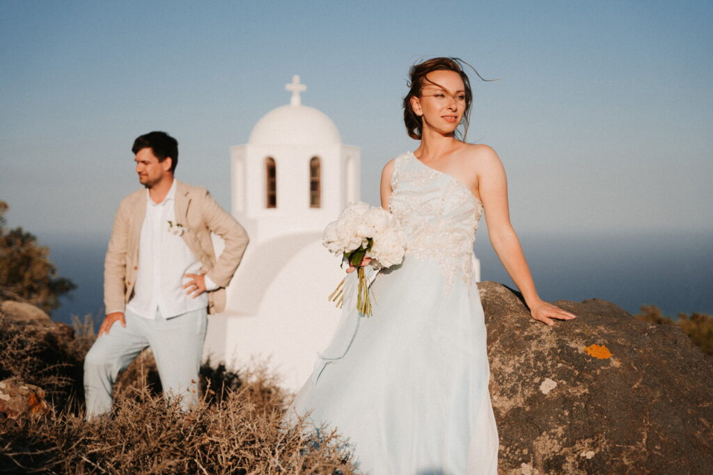 Svatba v Řecku na Santorini