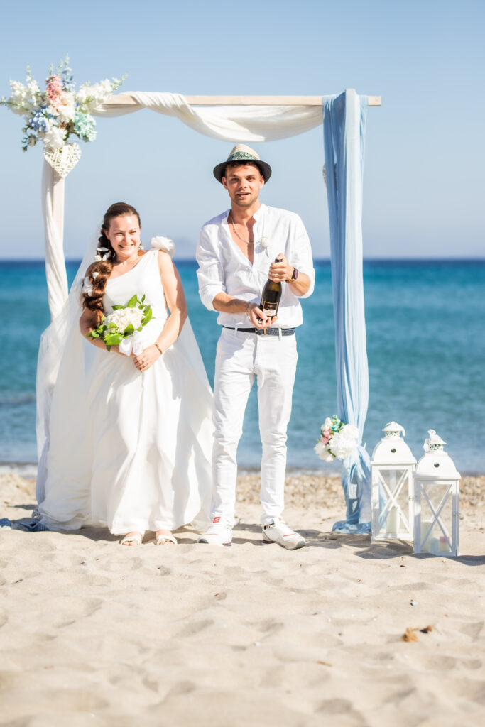 svatba v Řecku na Kosu