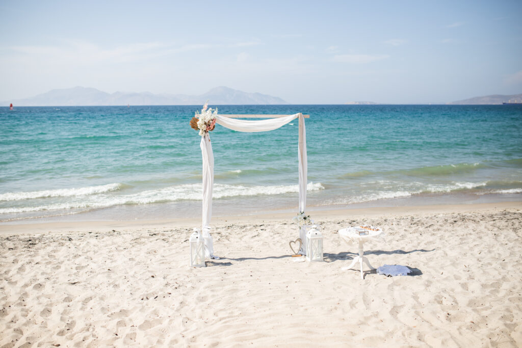 svatba v Řecku na Kosu
