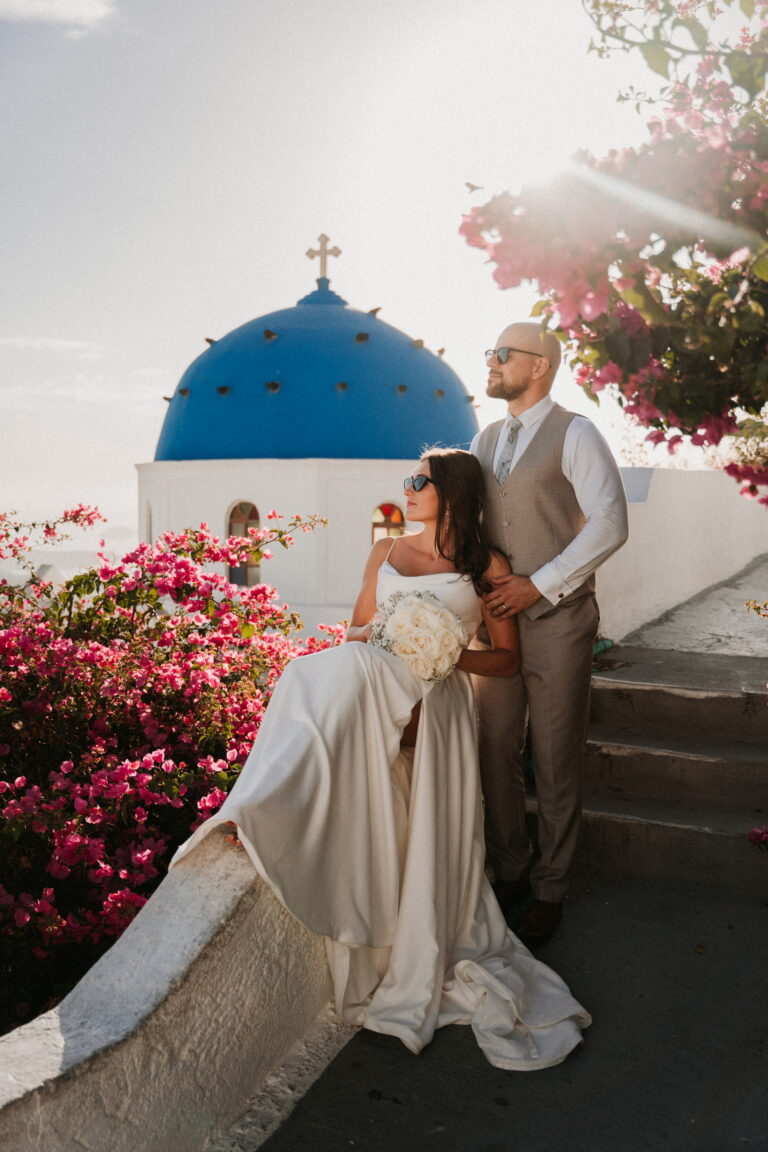 svatba v Řecku na Santorini