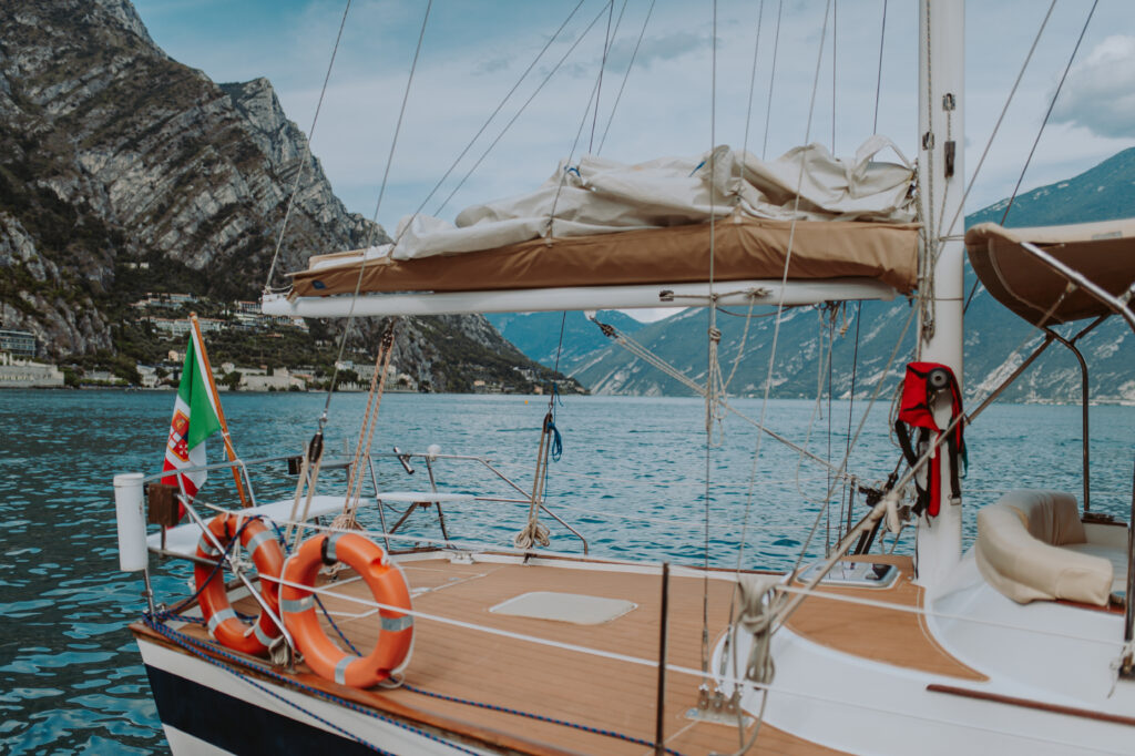 svatba v Itálii u jezera Lago di Garda