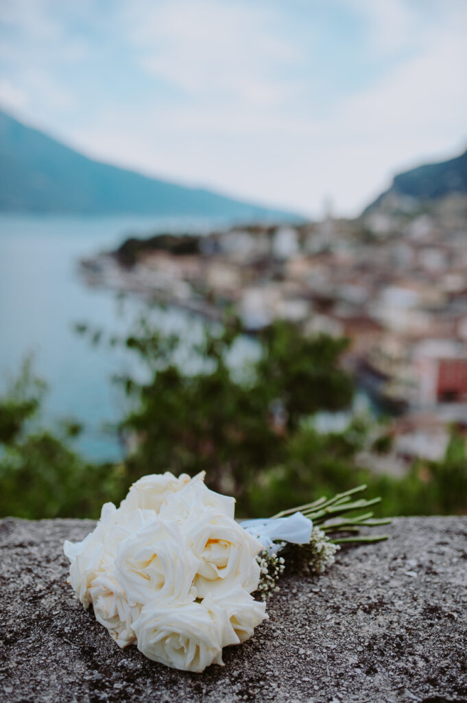 svatba v Itálii u jezera Lago di Garda