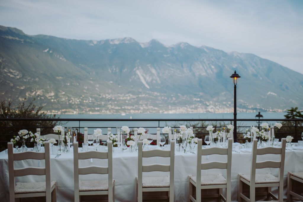 svatba v Itálii u jezera Lago di Garda