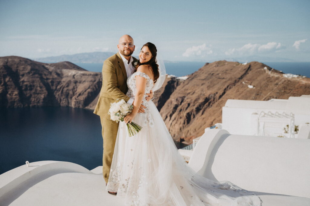 svatba v Řecku na Santorini