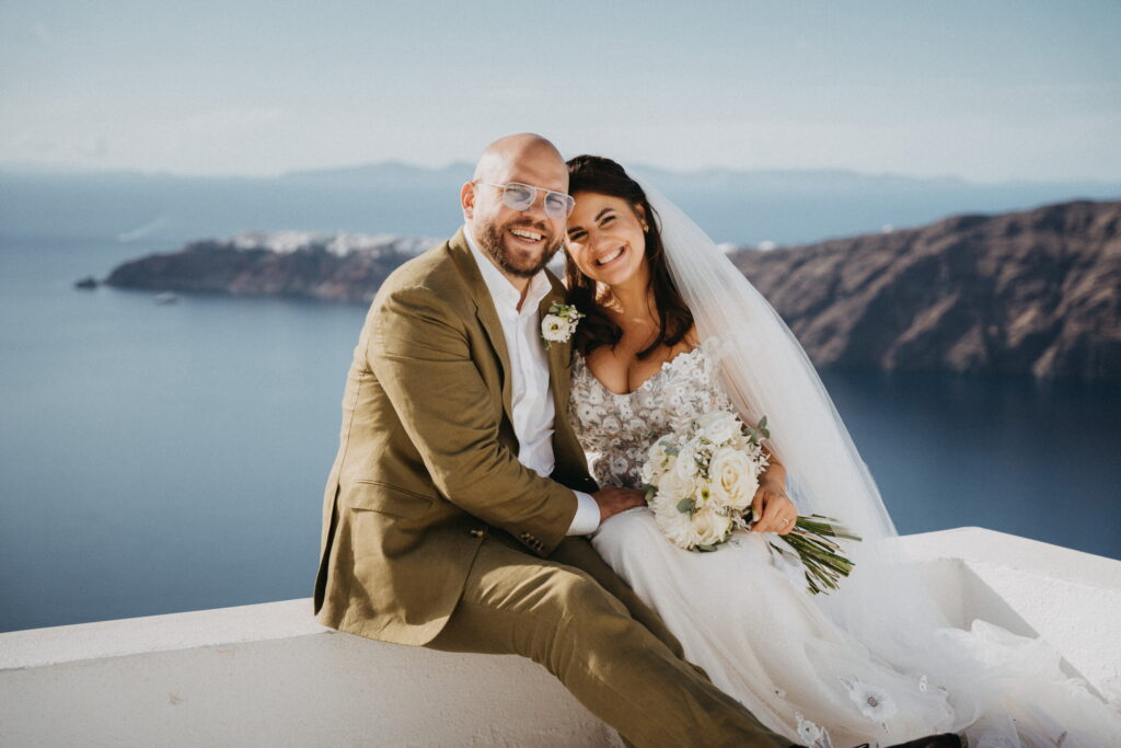 svatba v Řecku na Santorini