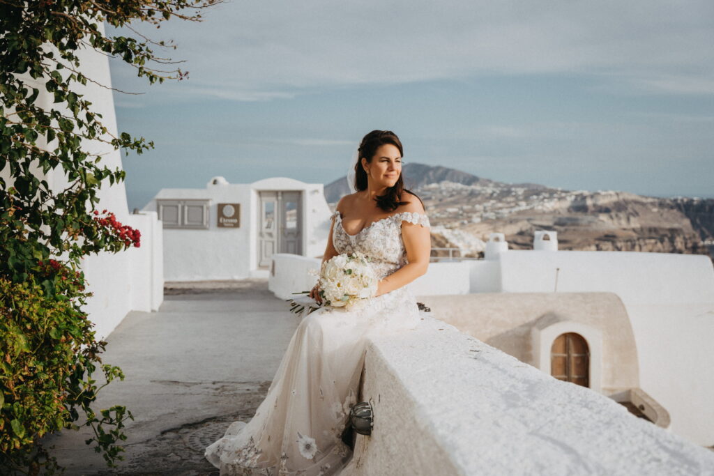 svatba v Řecku na Santorini