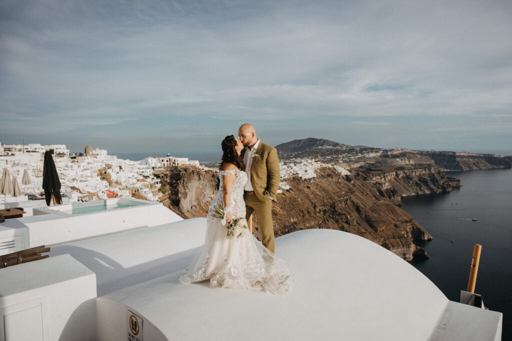 svatba v Řecku na Santorini