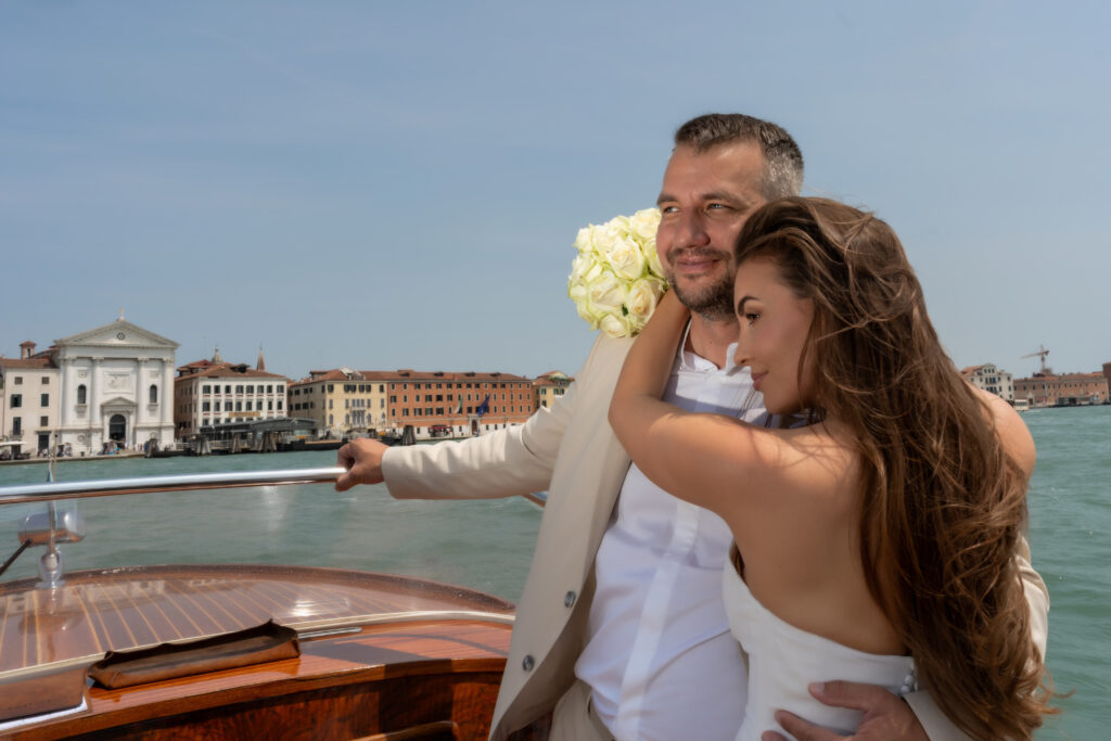 svatba v Itálii v Benátkách
