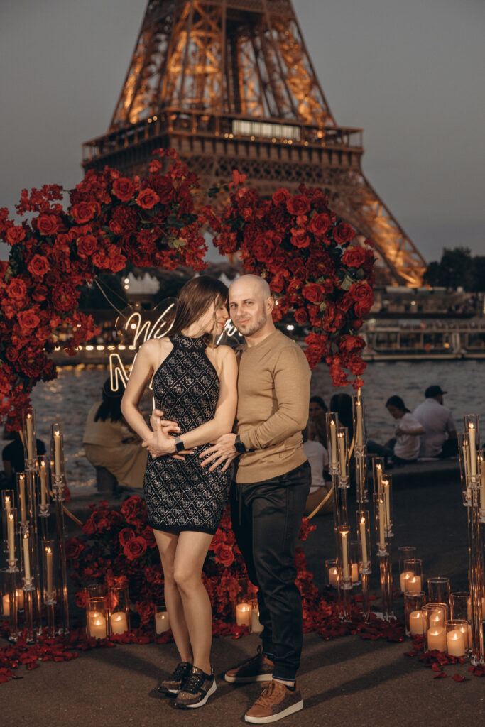 zásnuby v Paříži
