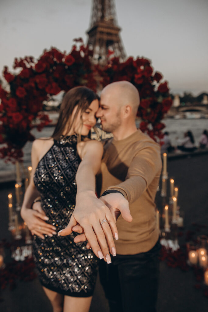 zásnuby v Paříži