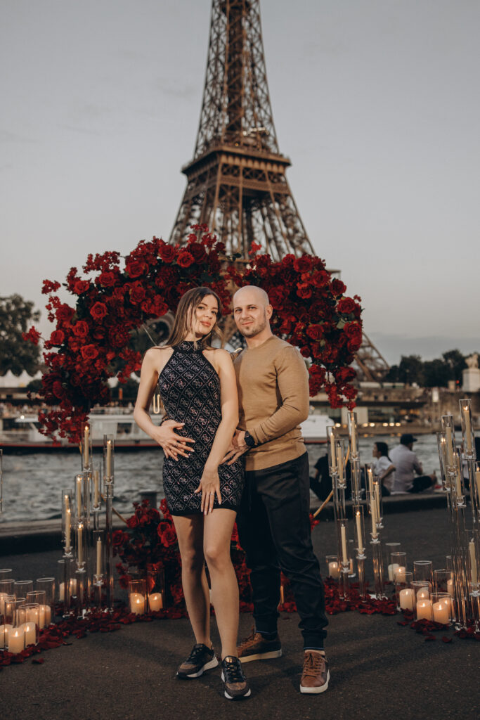 zásnuby v Paříži